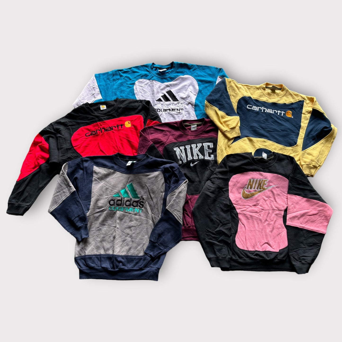 Reworked sweaters and hoodies (25 pieces)