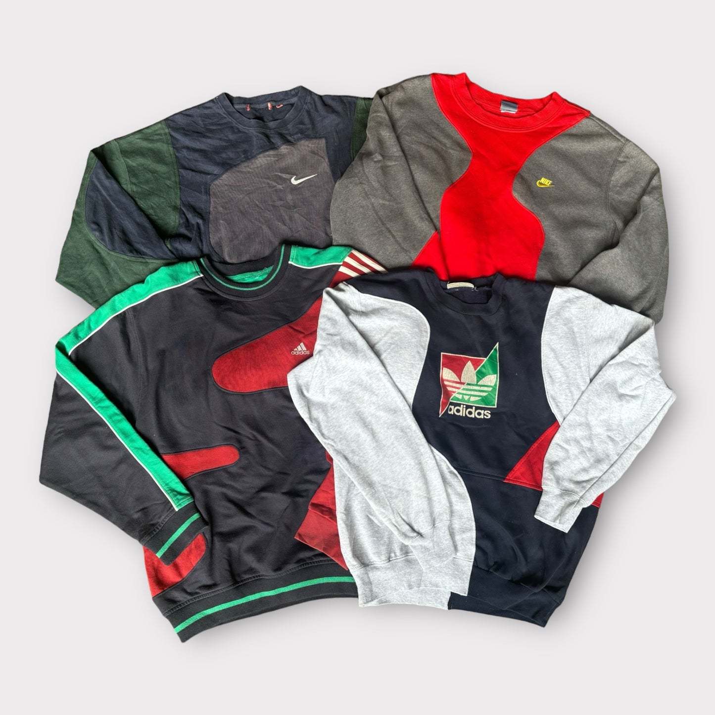 Reworked sweaters and hoodies (25 pieces)