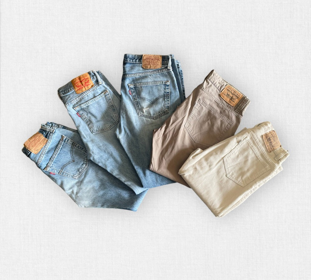 Vintage LEVI'S Jeans High Waisted/ Mid Waisted Denim Mom Jeans 501 512 505  550 Boyfriend Jeans -  Canada