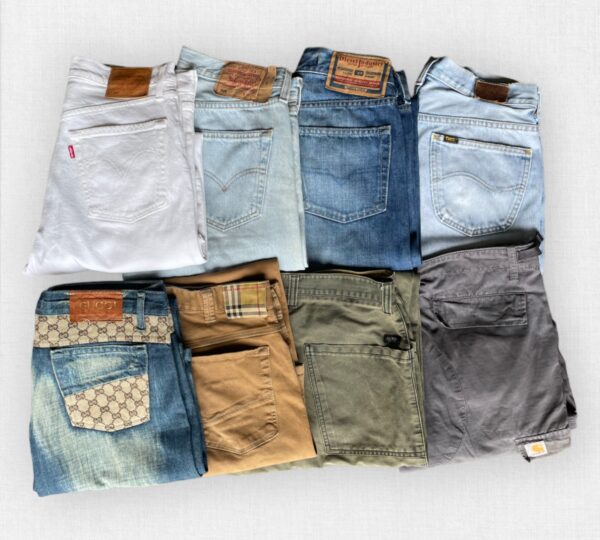 Vintage en 2de hands branded jeans
