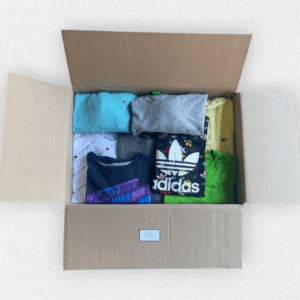 20 Kilo Kledingbox Vintage & Tweedehands Merken Mix